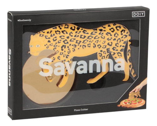 Cortador De Pizza Leopardo