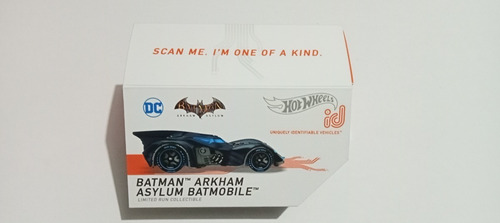 Hot Wheels Batimóvil Id Series Batman Arkham Asylum Imatoys