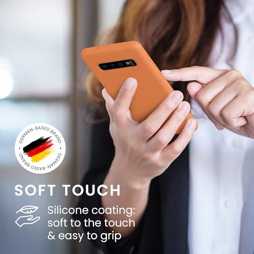 Funda Para Galaxy S10 Warm Apricot Plastico Tpu Silicon