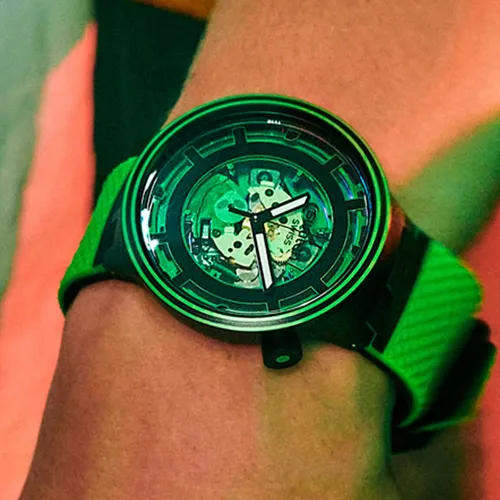 Reloj swatch verde new arrivals