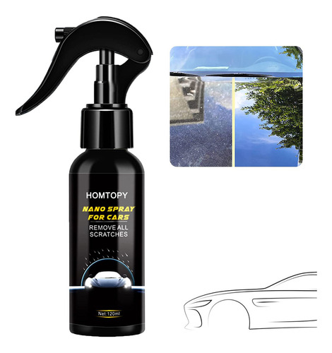 Cera En Aerosol Para Automóviles Top Coat Quick-coating, Rev