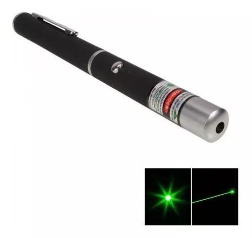 Puntero Laser verde a pila