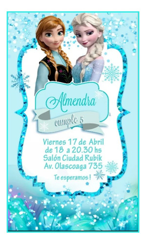 Frozen Invitación Animada En Video