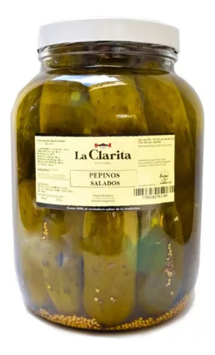 Pepinos Salados- La Clarita-x2kg-kosher