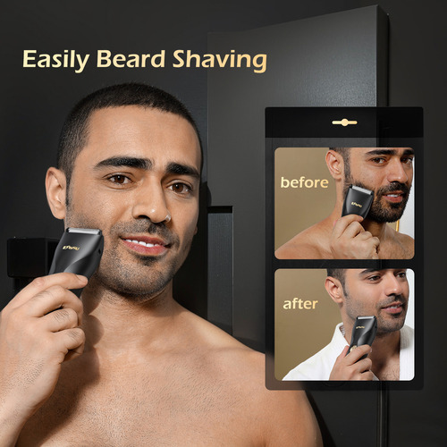 All-in® Barbeador Eletrico Aparador De Pelos Barba Homen Aparelho de barbear Shaver a prova da agua Cabelos Presente