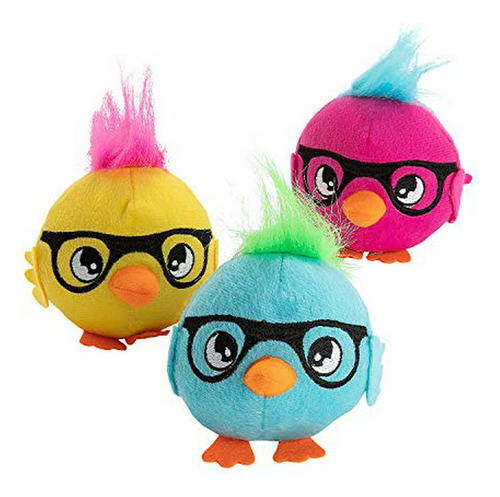 Peluche - Goofy Birds Plush - Toys - 12 Pieces