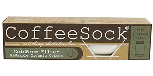 Coffeesock Coldbrew Filter Gots Certified Organic Filtro De