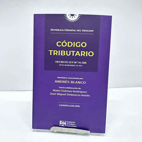 Codigo Tributario.. - Andres Blanco