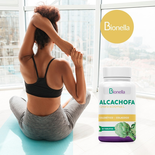 Imagen 4 de 4 de Tabletas De Alcachofa Bionella