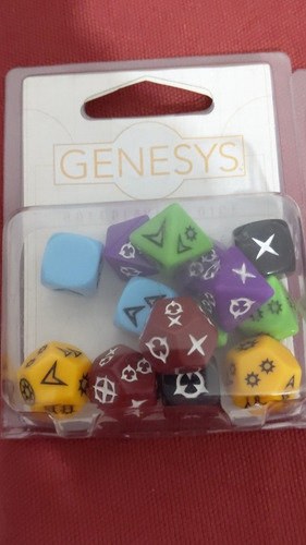 Genesys Dados Juego De Rol