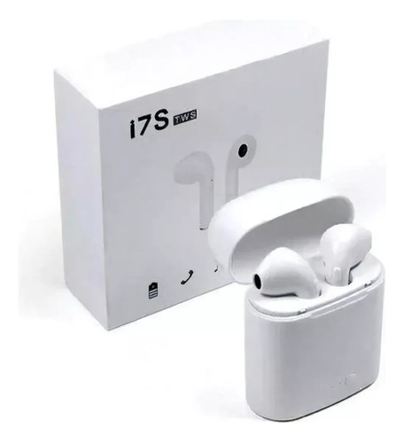 Fone De Ouvido I7s Tws Bluetooth Sem Fio Branco