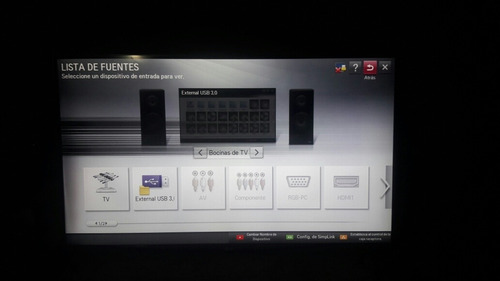 Imagen 2 de 4 de Tv 47 LG 47lm7600 (defecto En Pantalla)