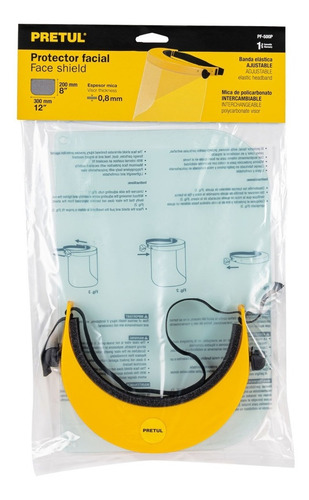 Mascara Protectora Facial Flexible Seguridad Petrul