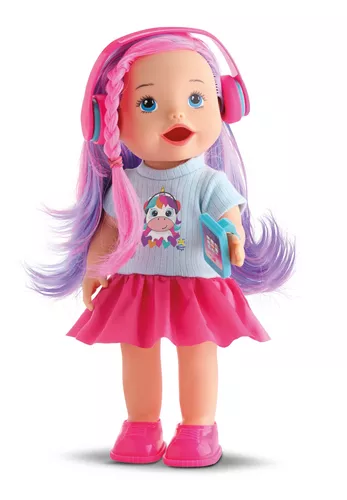 Boneca Nancy Hair Maquiar Pentear Mechas Cabelo Meninas - ShopJJ -  Brinquedos, Bebe Reborn e Utilidades