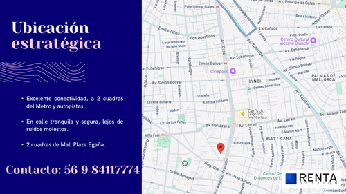 Depto 2d 2b Arrendado O Entrega Inmediata Inversionista
