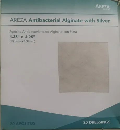 Apòsito De Alginato Con Plata