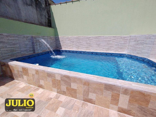 Imagem 7 de 24 de Casa Com 2 Dormitórios Com Piscina À Venda, 76 M² Por R$ 325.000 - Jardim Chacara Sao Joao - Mongaguá/sp - Ca4485