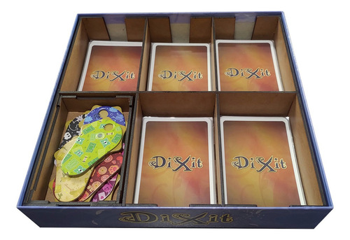 Organizador (insert Mdf) Para Dixit 2º Ed. / Disney Edition