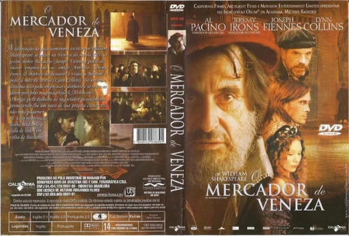 Dvd - O Mercador De Veneza - ( The Merchant Of Venice )