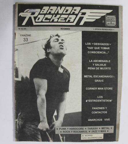 Gusanobass Revista Banda Rockera N33 Grave Anarchus Rock Mex