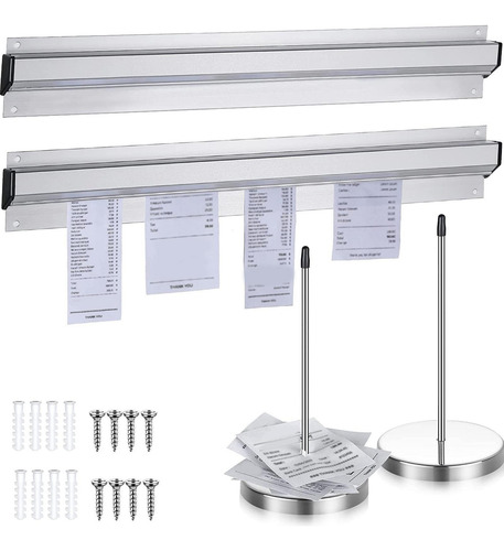 Soporte Para Cheques De Recibos, Organizador De Pedidos Para