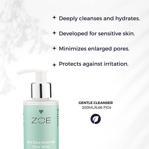 Zoe Skin Care - Sabonete facial natural com leite C
