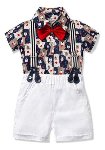 Ropa De Bebé Para Niño Pequeño, Conjunto De Traje, Mamelucos