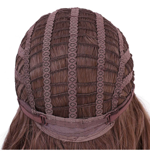 Nuevo Diadema De Peluca De Seda Con Flequillo Rizado