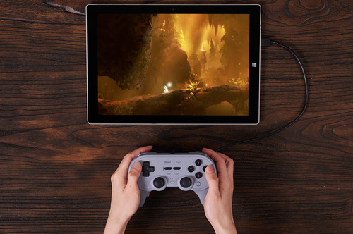 Wired Controller 8bitdo Pro 2 For Switch, Windows & More