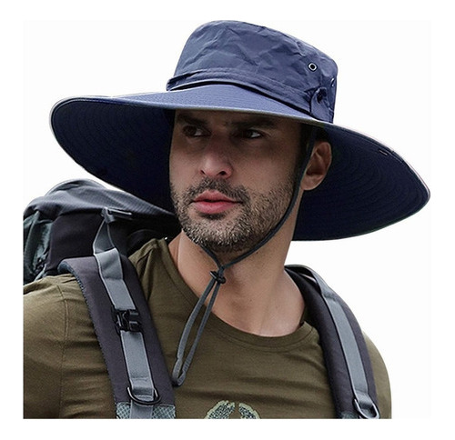 Sombrero De Sol Para Hombre Exterior, Upf 50+ De Cúpulade