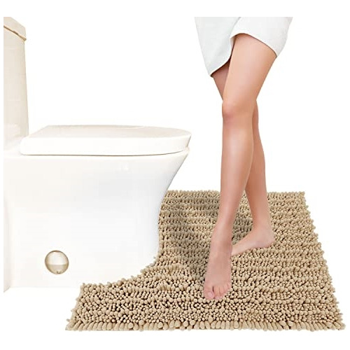 Alfombras De Baño Suave Y Cómodo Máxima Absorción Lavable