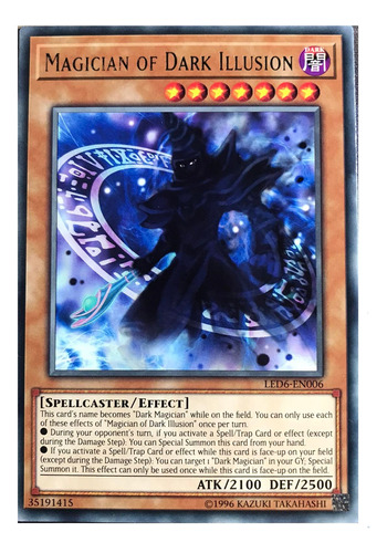 Magician Of Dark Illusion Yugi-oh! Original Konami