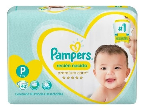 Pampers Recién Nacido Premium Care - P - Sin Género - 36