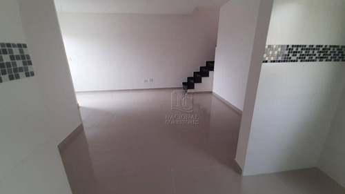 Cobertura Com 2 Dormitórios À Venda, 106 M² Por R$ 370.000,00 - Vila Metalúrgica - Santo André/sp - Co4047