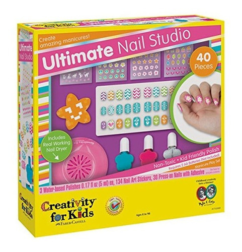 Creatividad Para Niños - Kit De Manicura De Uñas