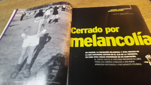 Revista El Grafico Nº 4225 2000 Diego Maradona Unipersonal