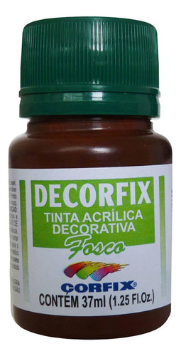 Tinta Decorfix Fosca 319 Marrom 37ml