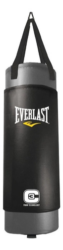 Saco de boxeo Everlast C3 de espuma, 45 kg, 116 x 33 cm, SH4768wb, color negro