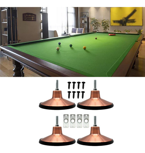 4 Unids/set Niveladores De Patas De Mesa De Billar/piscina