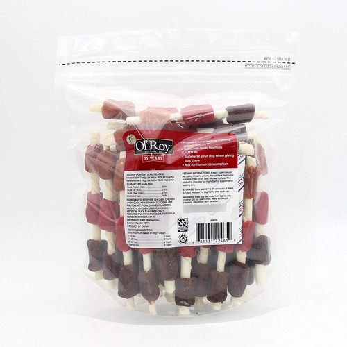 Ol Roy Triple Sabor Kabob Perro Dulces 24 Oz