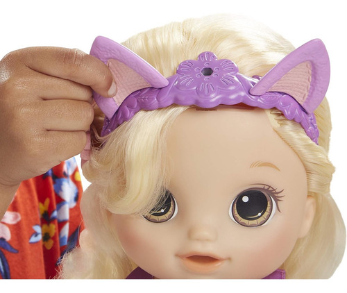 Boneca Baby Alive Penteados Diferente Loira Português Hasbro
