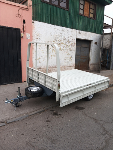 Carro De Arrastre Con Barandas Para 1000 Kg Con Documentos