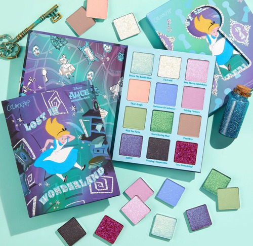 Colección Colourpop X Alice In Wonderland Original