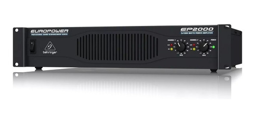 Power Amplificador Behringer Europower Ep2000 + Garantía