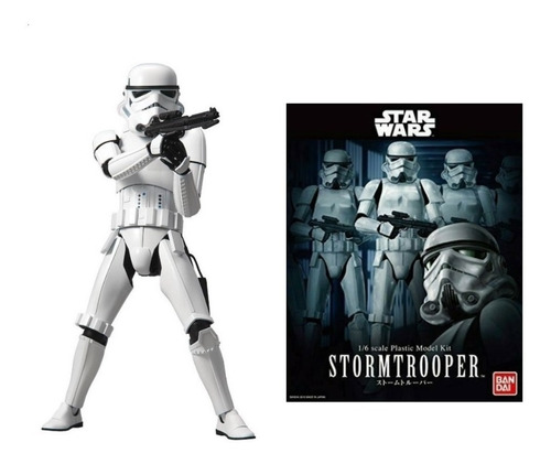 Imagen 1 de 3 de 1/6 Stormtrooper Star Wars Bandai Model Kit