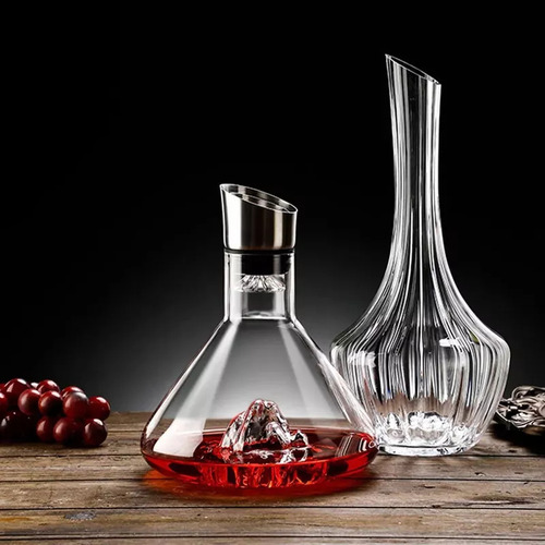 Aerador De Garrafas De Vinho Hxgarrafa De Vidro Iceberg Par