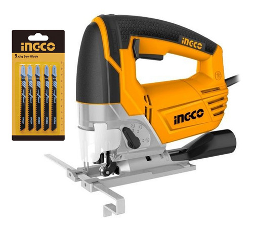 Imagen 1 de 6 de Sierra Caladora De Mano Industrial Ingco 800w 3000rpm Oferta