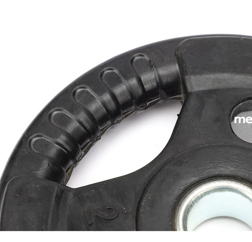 Disco Engomado Con Agarre 2.5kg - 5.5lb - 30mm Pesas Gym Fit