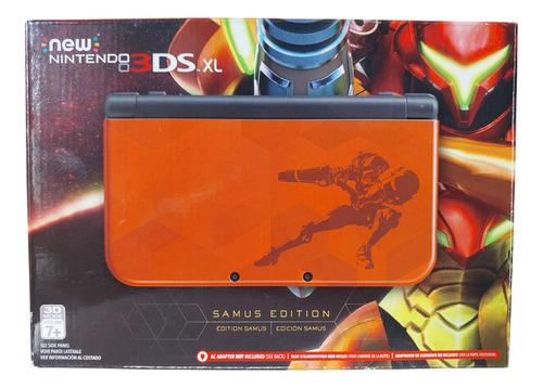 New Nintendo 3ds Xl Samus Edition Boxed Impecable (Usado)