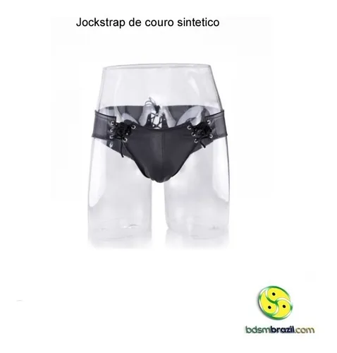 Jockstrap De Couro Sintetico